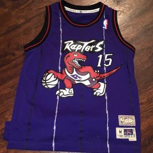 Vince Carter Youth Medium Raptors Throwback Jersey
